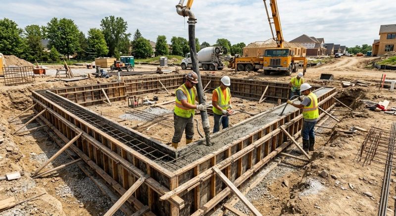 Basement Concrete Pouring in Columbus, OH