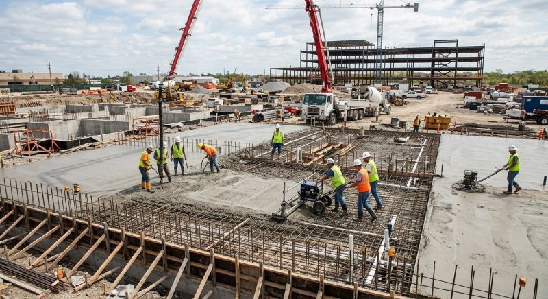 Commercial Slab Construction in Jupiter, FL