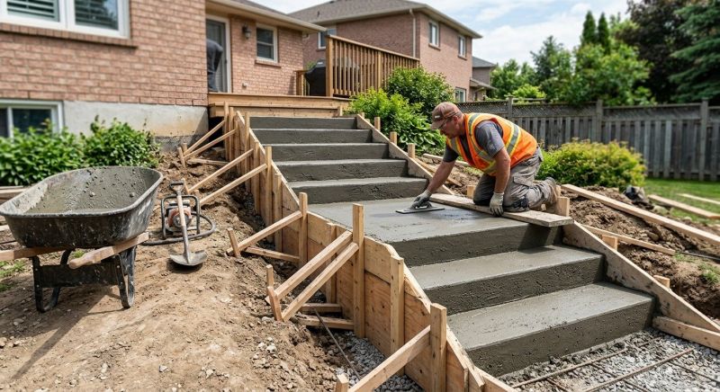 Concrete Steps Pouring in Fort Collins, CO