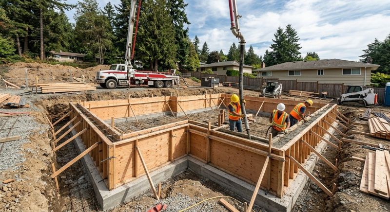 House Foundation Installation in Fredericksburg, VA