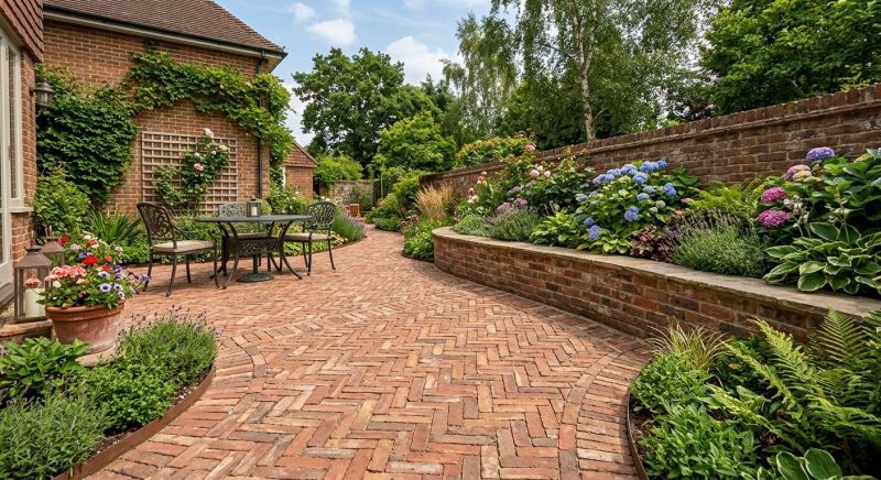 Patio Brick Installation in Providence, RI