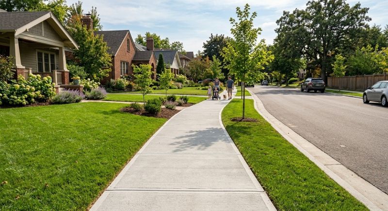Sidewalk Enlargement in Fort Collins, CO
